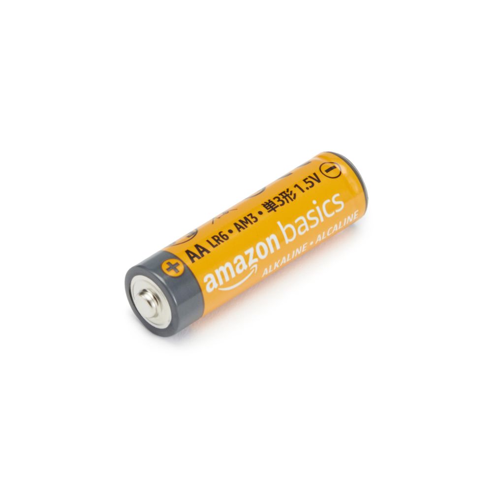 Amazon Basics 12-Pack AA Alkaline Batteries, 1.5 Volt, Long Lasting Power, 10-Year Shelf Life