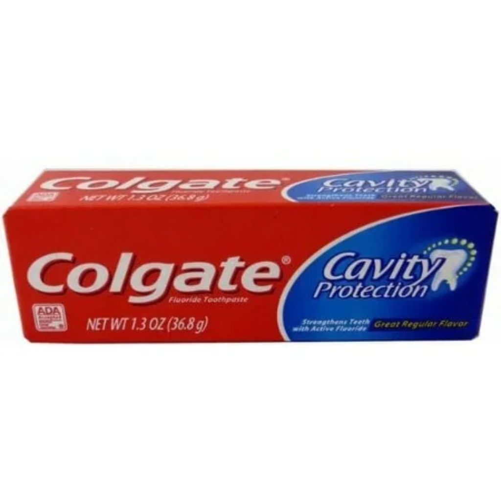 Colgate Cavity Protection Toothpaste with Fluoride - Regular Flavor, 1 oz.