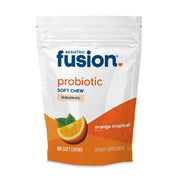 Bariatric Fusion Bariatric Probiotic Soft Chews | Orange Tropical Flavor Chewy - 60 Count