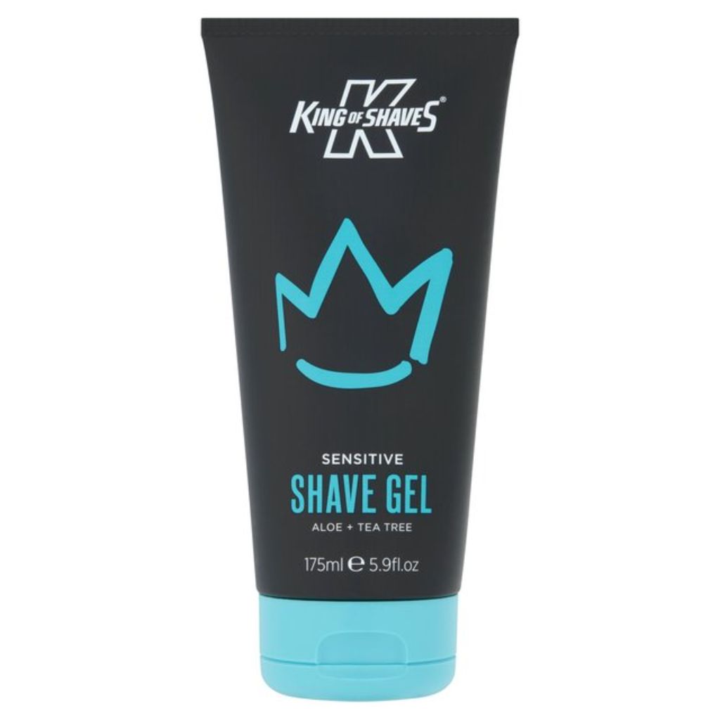 King of Shaves Sensitive Shaving Gel w/Aloe & Tea Tree - 5.9 fl. oz.