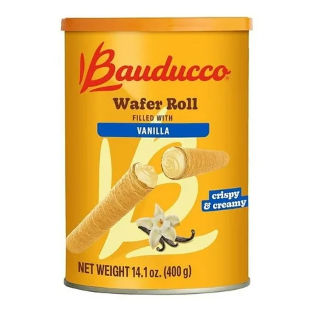 Bauducco Wafer Roll Vanilla  14.1oz
