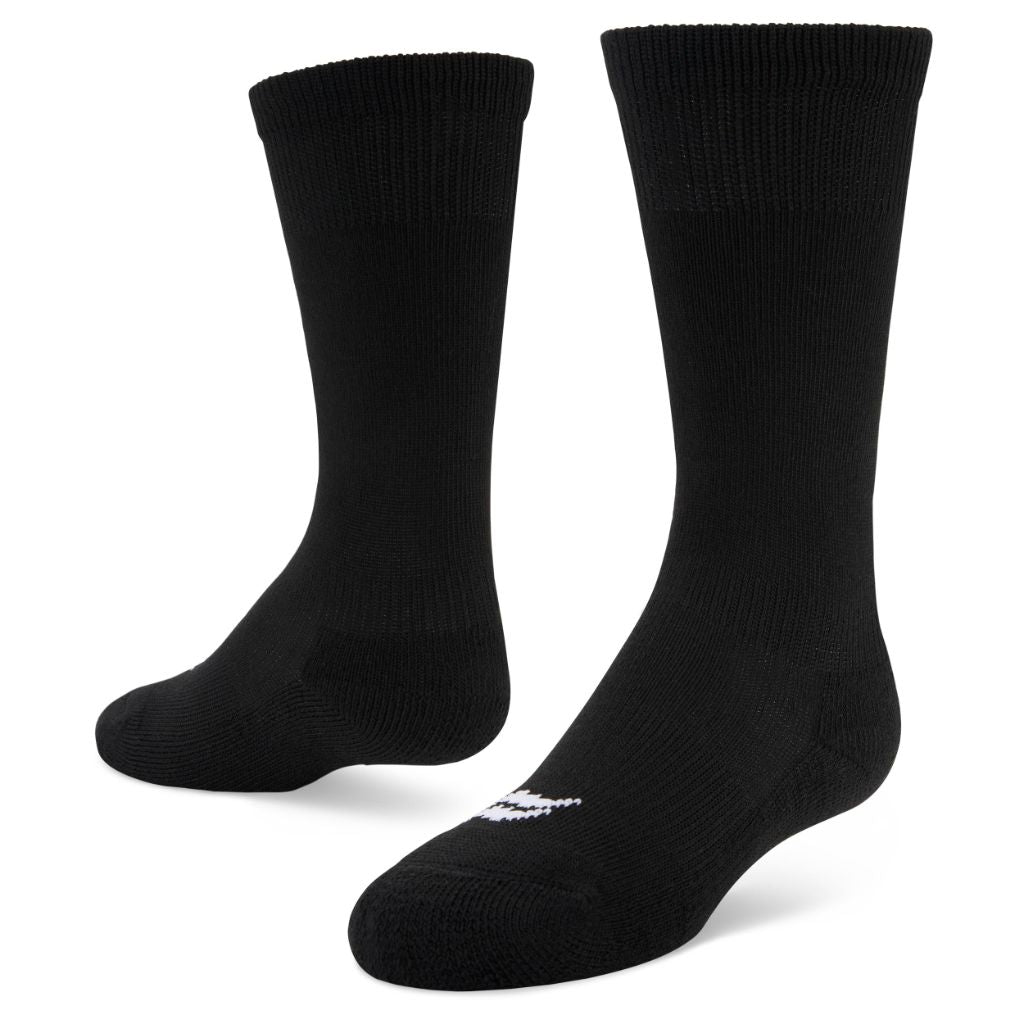 Sof Sole Baseball/Softball Over-the-Calf Team Athletic Performance Socks (2 Pair), X-Small, Black