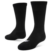 Sof Sole Baseball/Softball Over-the-Calf Team Athletic Performance Socks (2 Pair), X-Small, Black