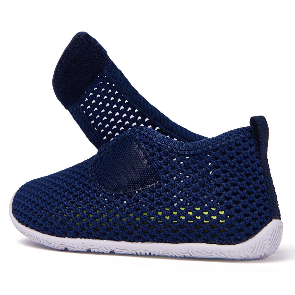 BMCiTYBM Baby Walking Shoes Girl Boy Sneakers First Walker Sandals 6-12 Months Infant Navy Blue