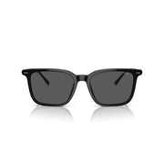 Polo Ralph Lauren Men's PH4194U Universal Fit Square Sunglasses - Shiny Black Frame/Gray Lens, 56 mm