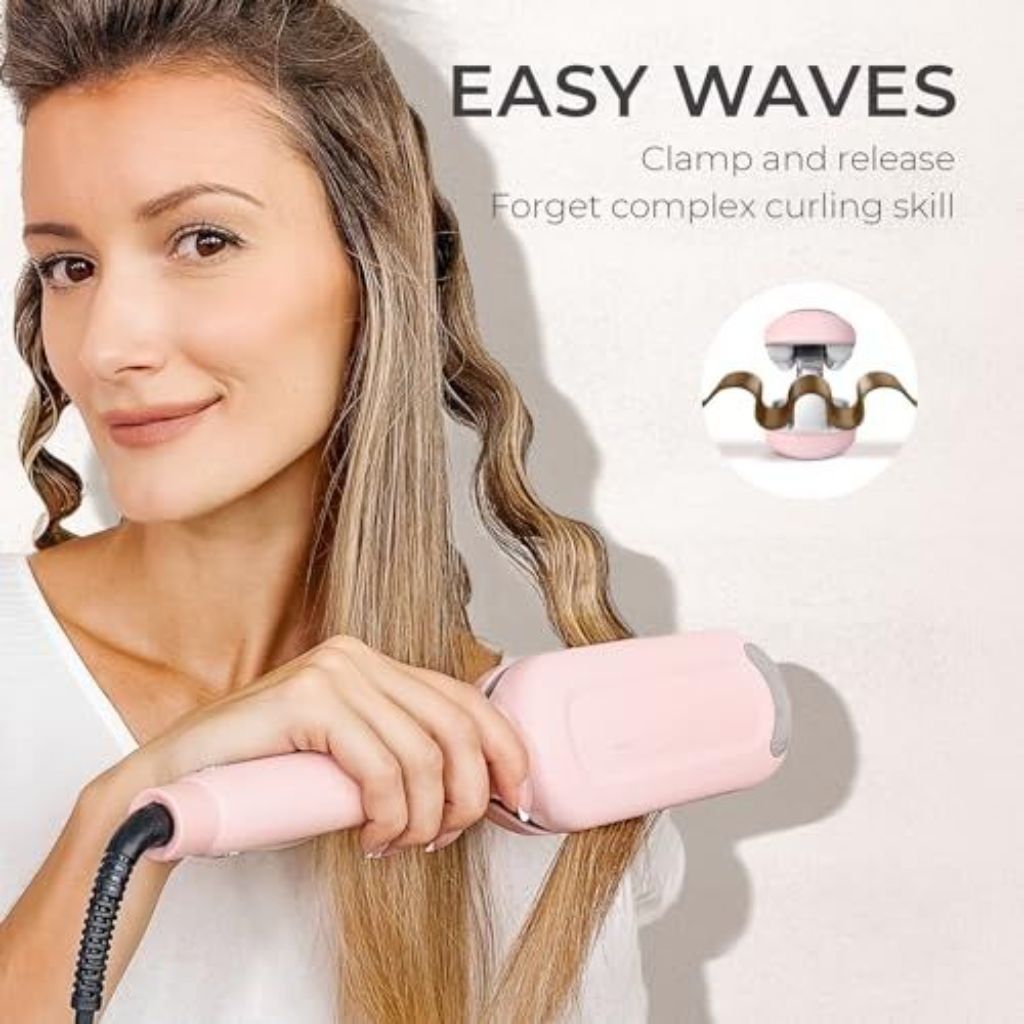 TYMO Rovy 9 Temp Settings 1.1" Wave Curling Iron, One Size