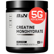 BARE PERFORMANCE NUTRITION, BPN Pure Creatine Monohydrate Powder, 5g of Creatine per Serving - 60 Servings