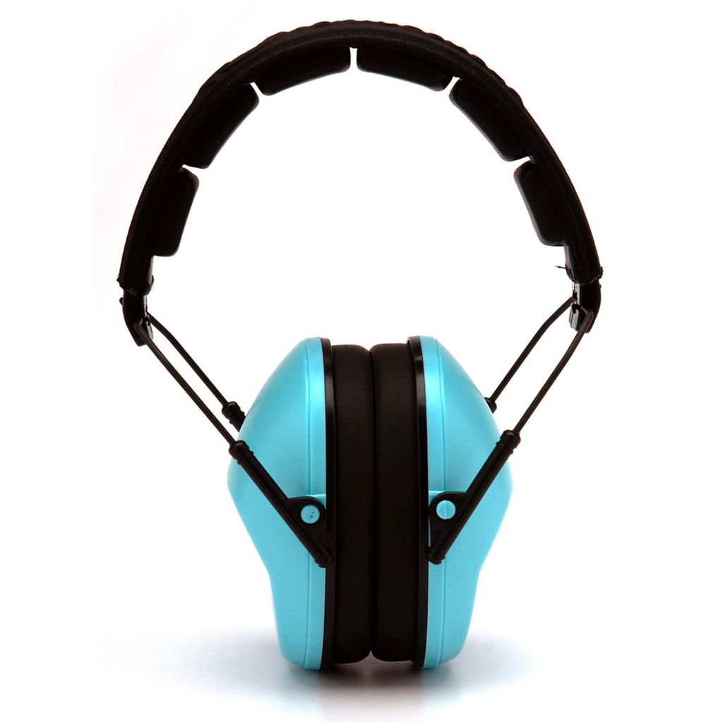 Venture Gear VG90 Series Hearing Protection Earmuff, Powder Blue, VG Clamshell