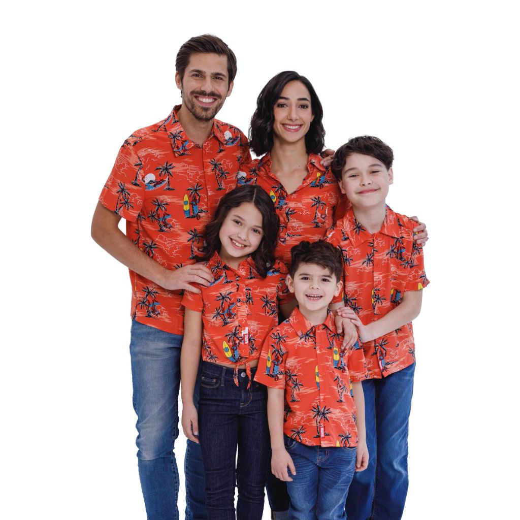 Marvel Spider-Man Toddler Boys' Allover Print Short Sleeve, Button Front Camp Shirt, Apricot, 2T