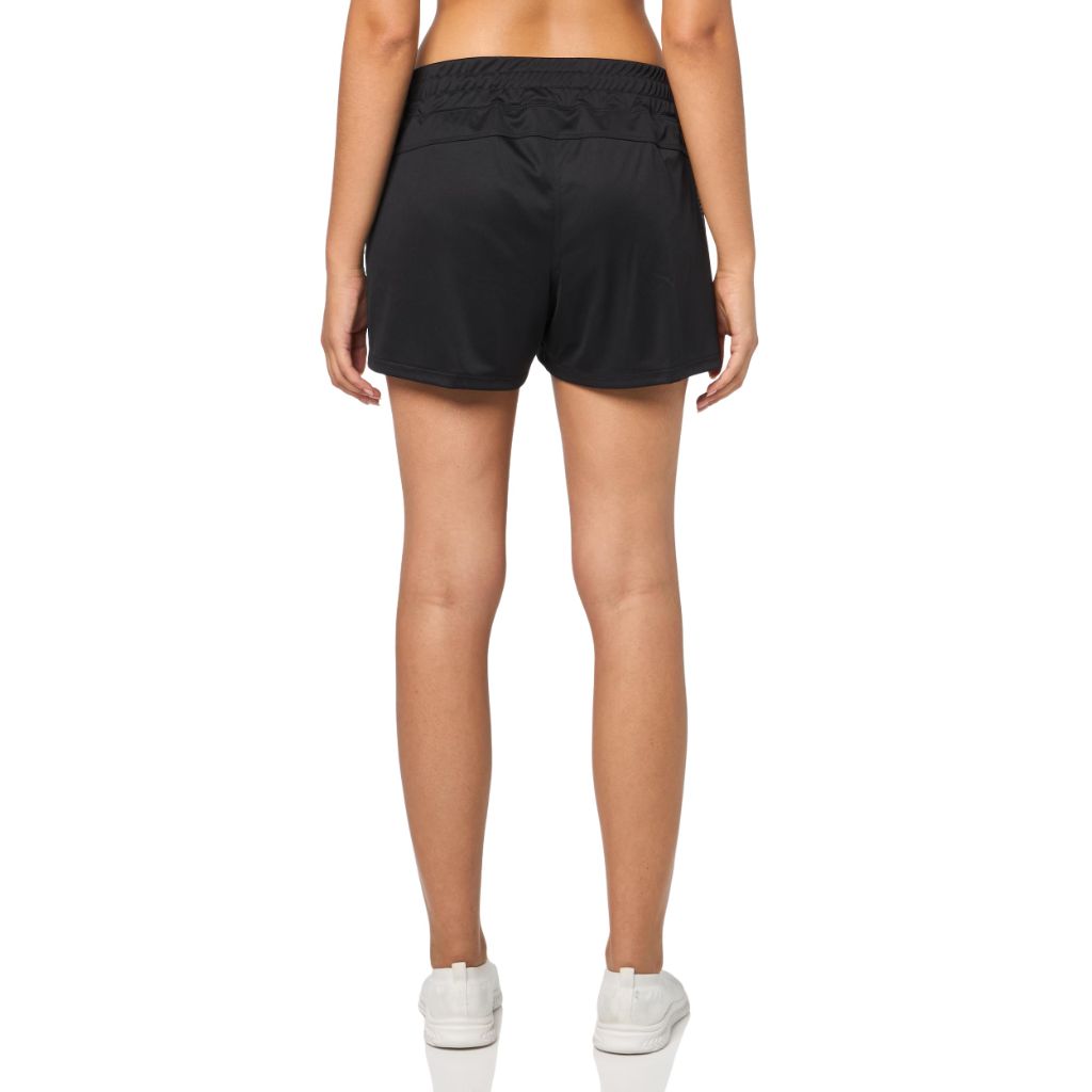 SZ XL5" Adidas Women's D4T Woven Kansas University Training Shorts, Black/Collegiate Royal