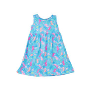 Flap Happy Baby Girls' Dahlia Dress | Children's Sun Dress with Pockets( Size 3)