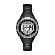 Skechers Women's Tennyson Digital Chronograph Watch, Color: Black/Gray (Model: SR2063)