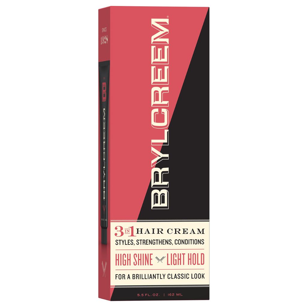 Brylcreem 3-in-1 Original High Shine Men's Hair Cream. Alcohol-Free, 5.5 Ounce