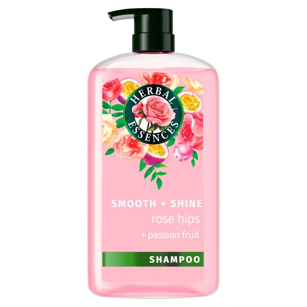 Herbal Essences Shampoo, Rose Hips + Passionfruit - with Vitamin E & Jojoba  29.2 Fl Oz
