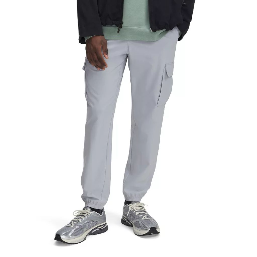 Men s Under Armour Vibe Woven Cargo Pants Color: Mod Gray Size: L