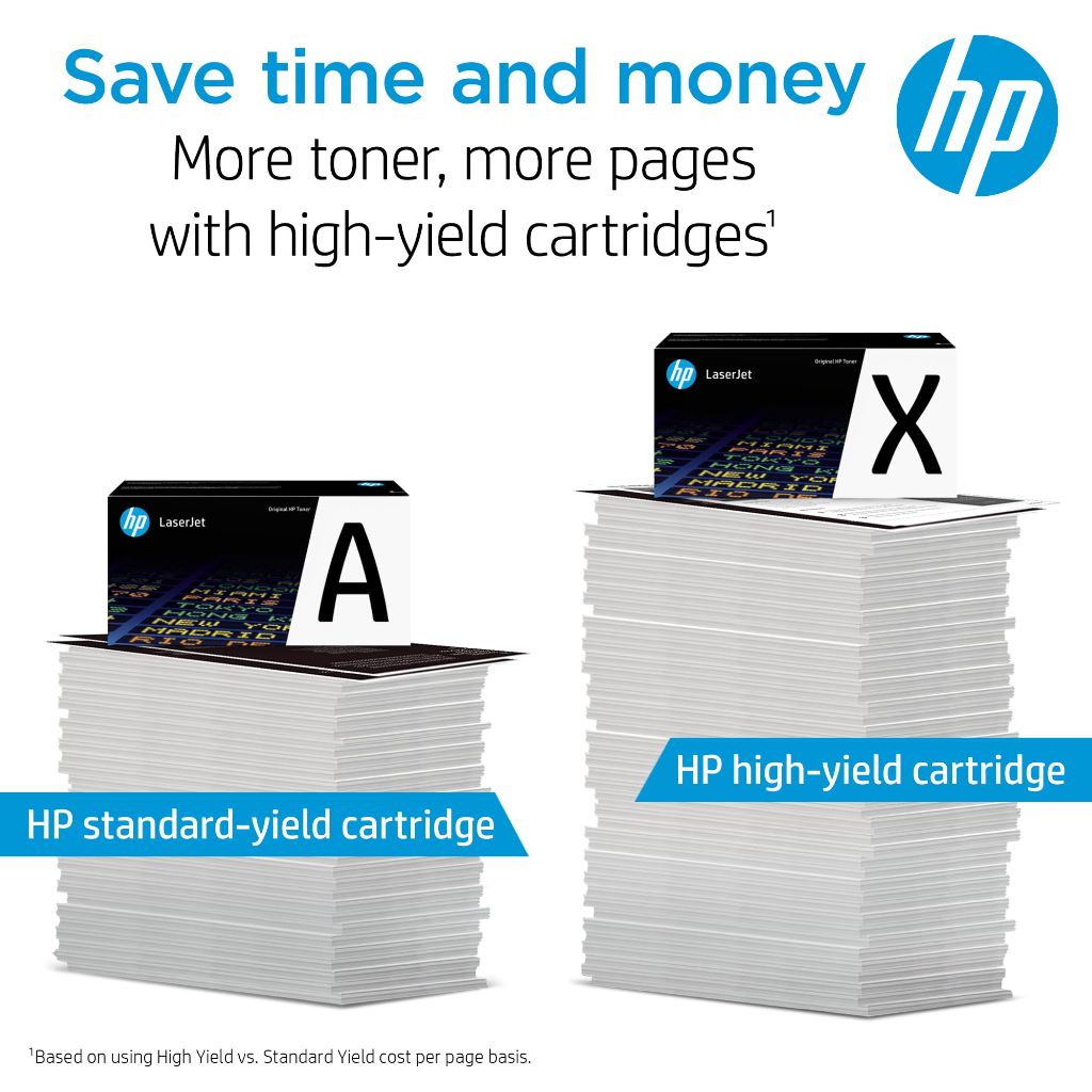 HP 414A Yellow Toner Cartridge | Works with Color LaserJet Enterprise