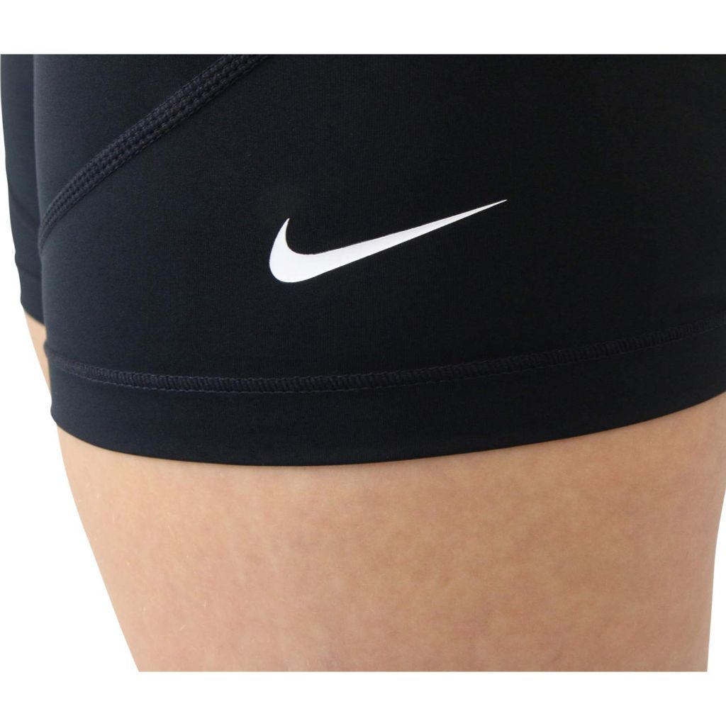 Nike Pro Women's 3" Training Shorts, Black/White - size M