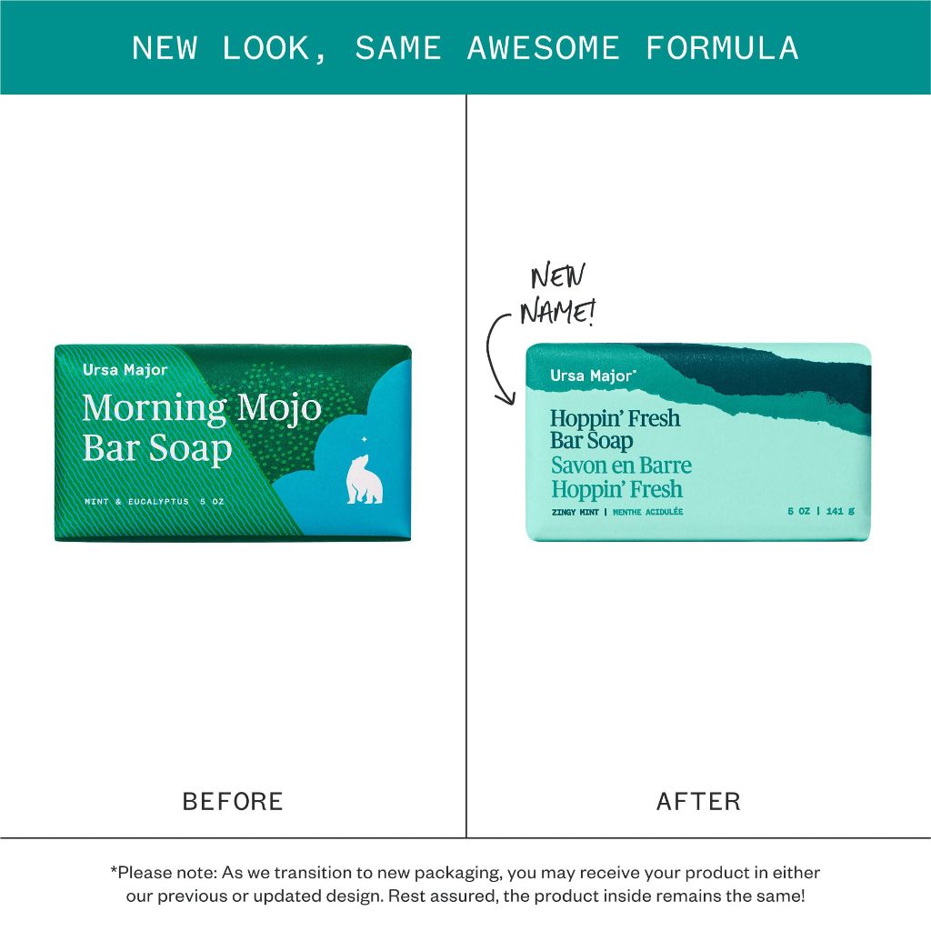 Ursa Major Hoppin' Fresh Bar Soap | 5 ounces
