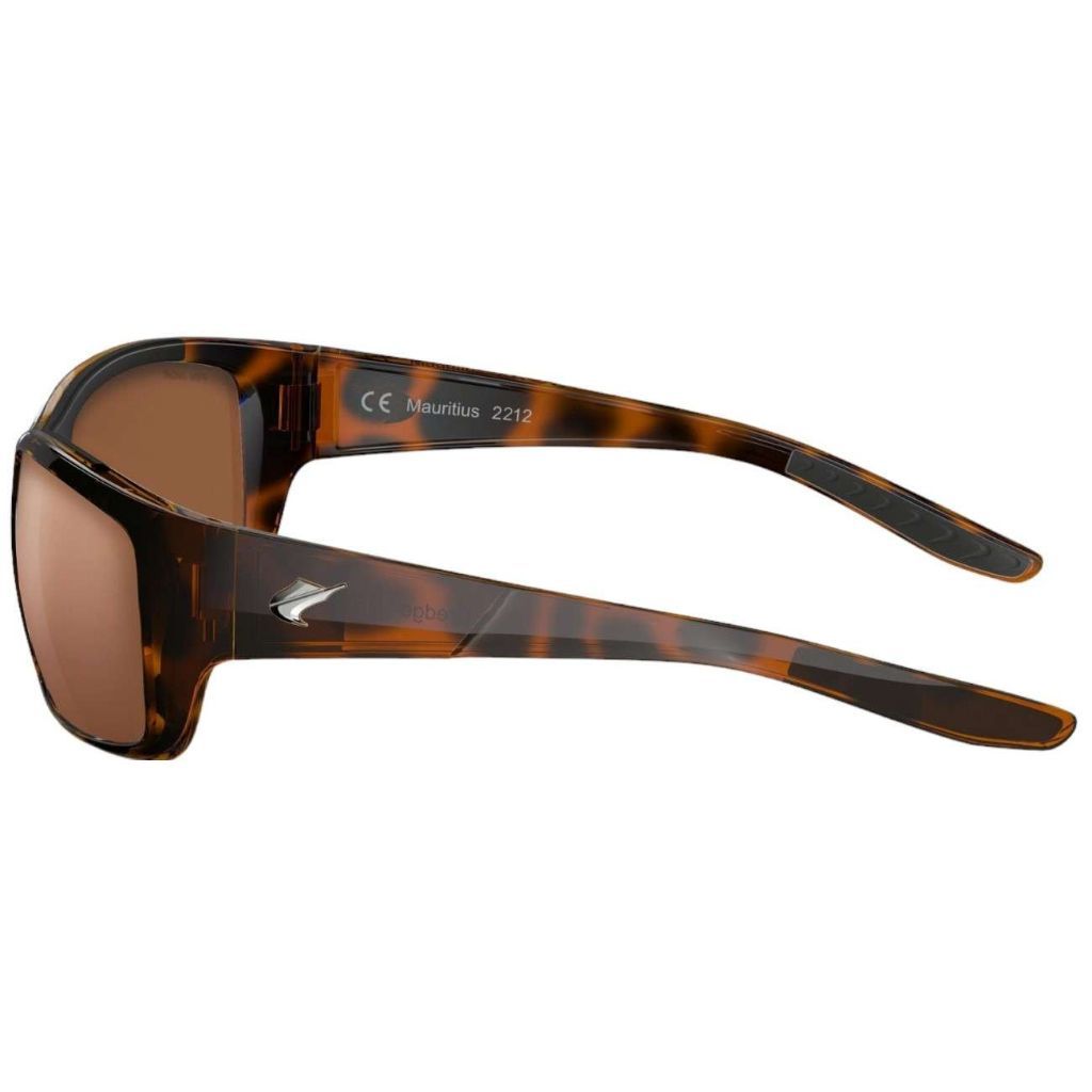 Fin-Nor Dredge Sunglasses - Shiny Java Tortoise Frame/Copper Glass Lens