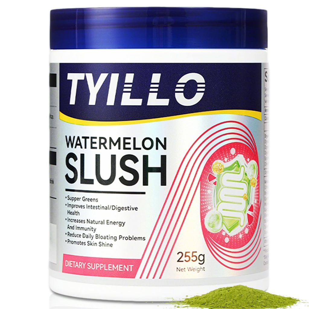 Tyillo Super Greens Powder, Greens Superfood Powder Immunity & Digestive Support -30 Servings