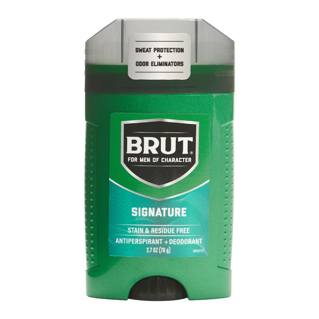 BRUT Signature Scent Antiperspirant and Deodorant  - Eliminates Odors - 2.7 oz