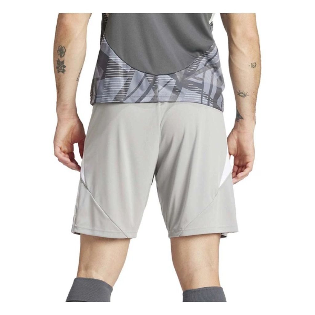 Adidas Men's Tiro 24 Shorts, Team Mid Grey/White, XX-Large Inseam