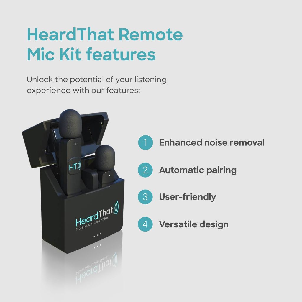 HeardThat Remote Wireless Microphone Kit