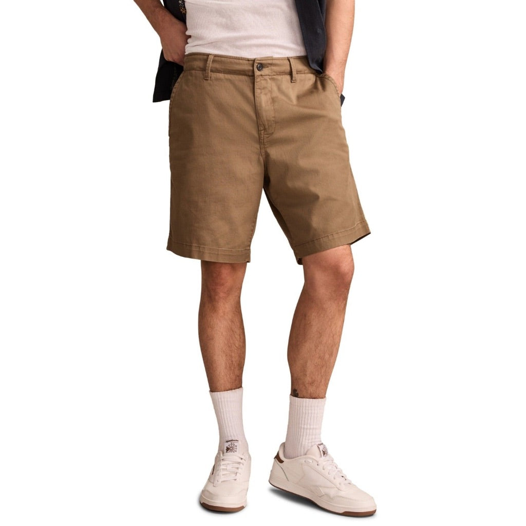 Lucky Brand Men's 9 Inch Stretch Twill Shorts - Teak Size 30