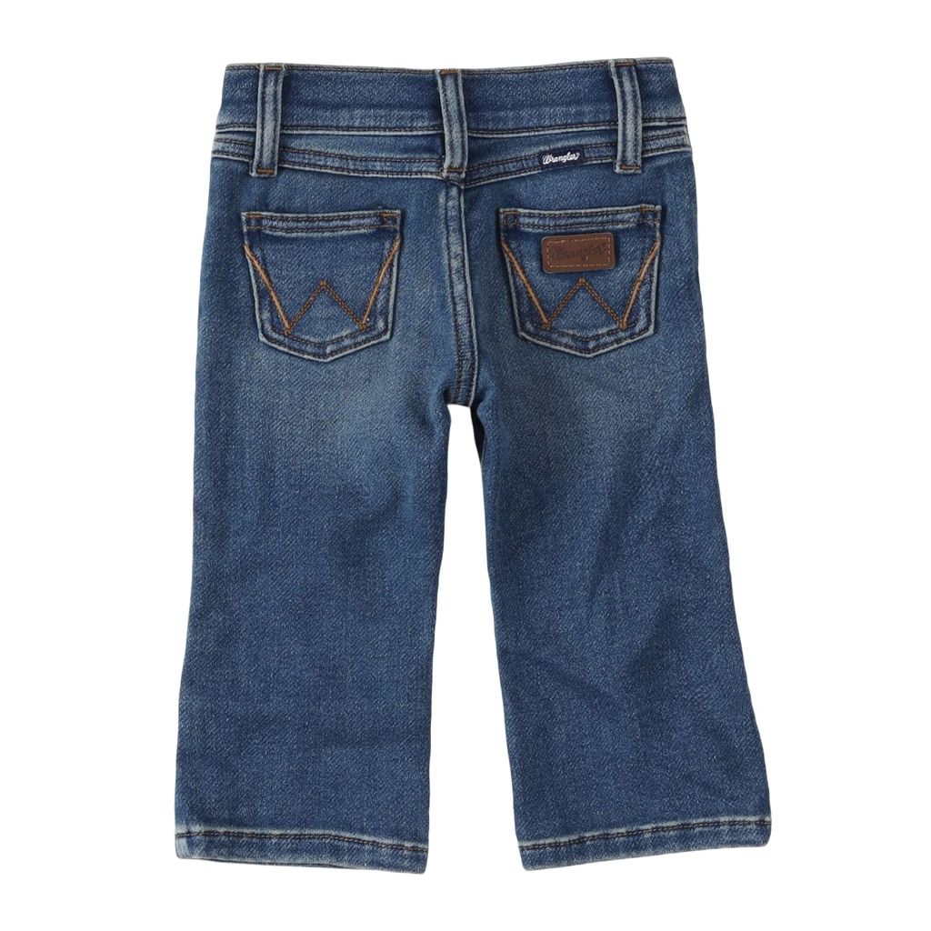 Wrangler Baby-Boys Five Pocket Boot Cut Jean Ropin' 24 Months