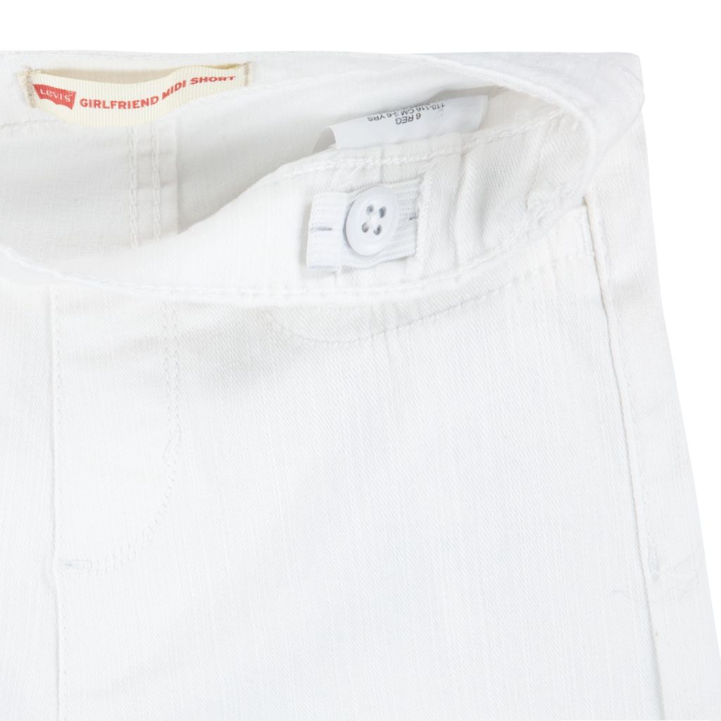 Pull On Midi Shorts (White 10REG)