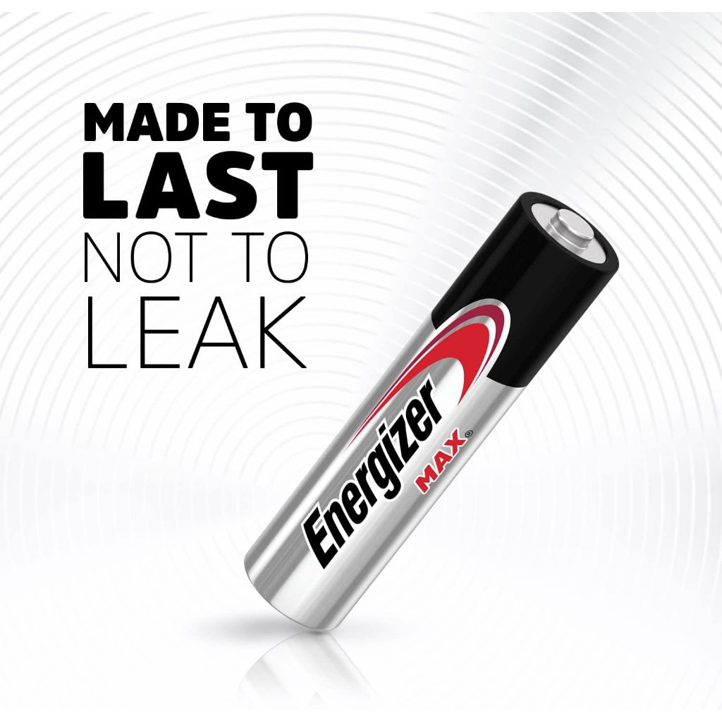 Energizer MAX AAA Batteries (12 Pack), Triple A Alkaline Batteries