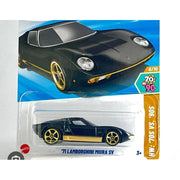 Mattel Hotwheels  71 Lamborghini Miura SV '70s vs. '90s 2025 (Rare Collections)