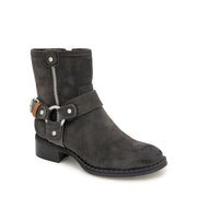 Gentle Souls by Kenneth Cole Women's Barker Harness Boots - Charcoal Grey, Size 9