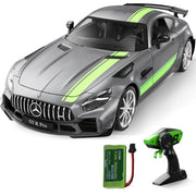 MIEBELY Remote Control Car, Mercedes Benz 1/16 Scale Official Authorized GT R Pro Rc Cars 7.4V 500mAh Rechargeable Battery