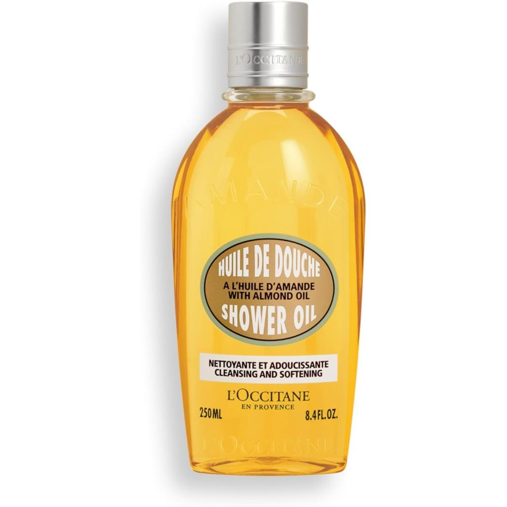 L'Occitane Huile de Douche d'Amande (Shower Oil, Almond), 8.4-oz Bottle