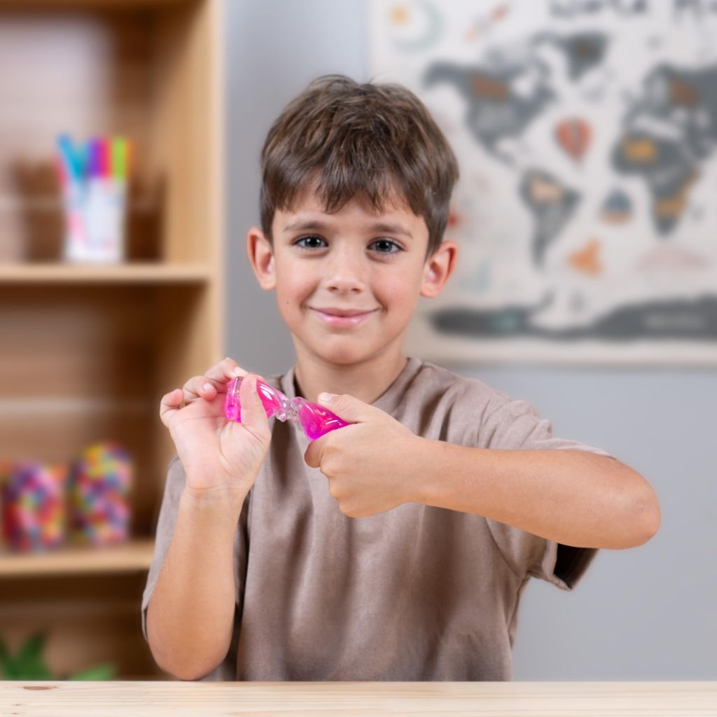 Goliath Fidget Blox Vision Pink Lava Sensory Fidget Toy