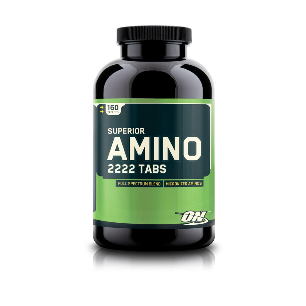 Optimum Nutrition Superior Amino 2222 - Full Amino Acid Spectrum, 160 Tablets