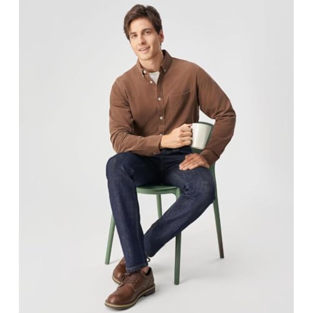 Men's Slim Fit Jeans Stretch Relaxed Fit Fashion Denim Pants