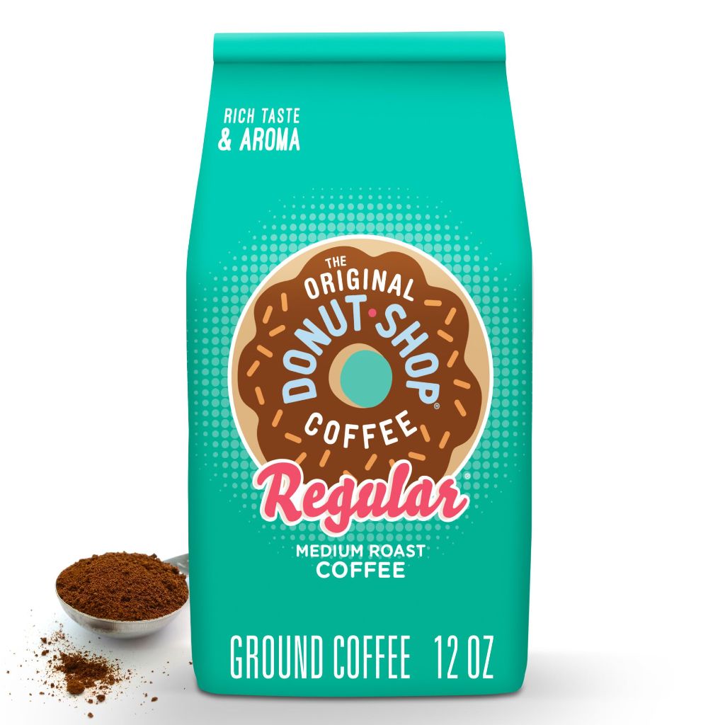 The Original Donut Shop Coffee, Regular, Medium Roast, Ground Coffee - 12oz
