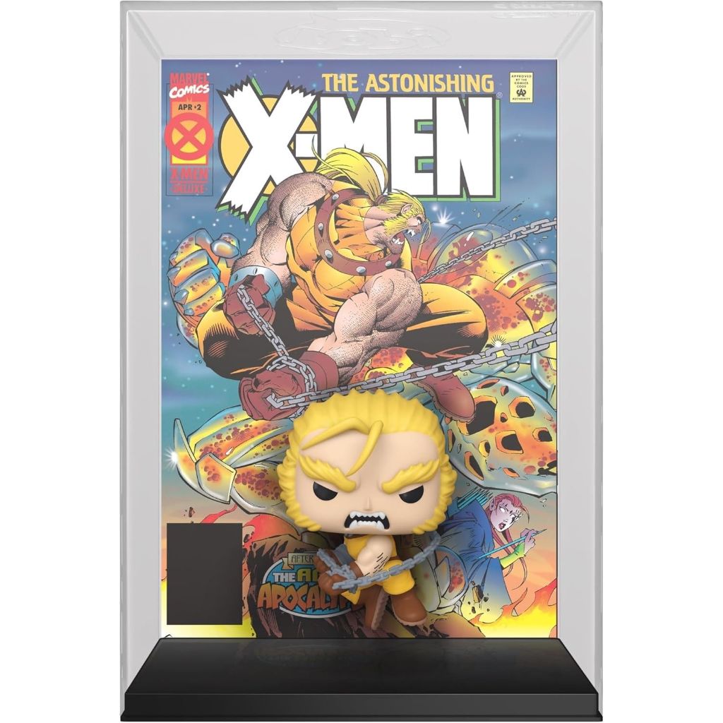 Funko POP! Comic Cover: Marvel - Age of Apocalypse - Sabretooth - Amazon Exclusive