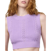 Florence by mills Women's Villa Collection Knit Vest, Millie Lavender, Large