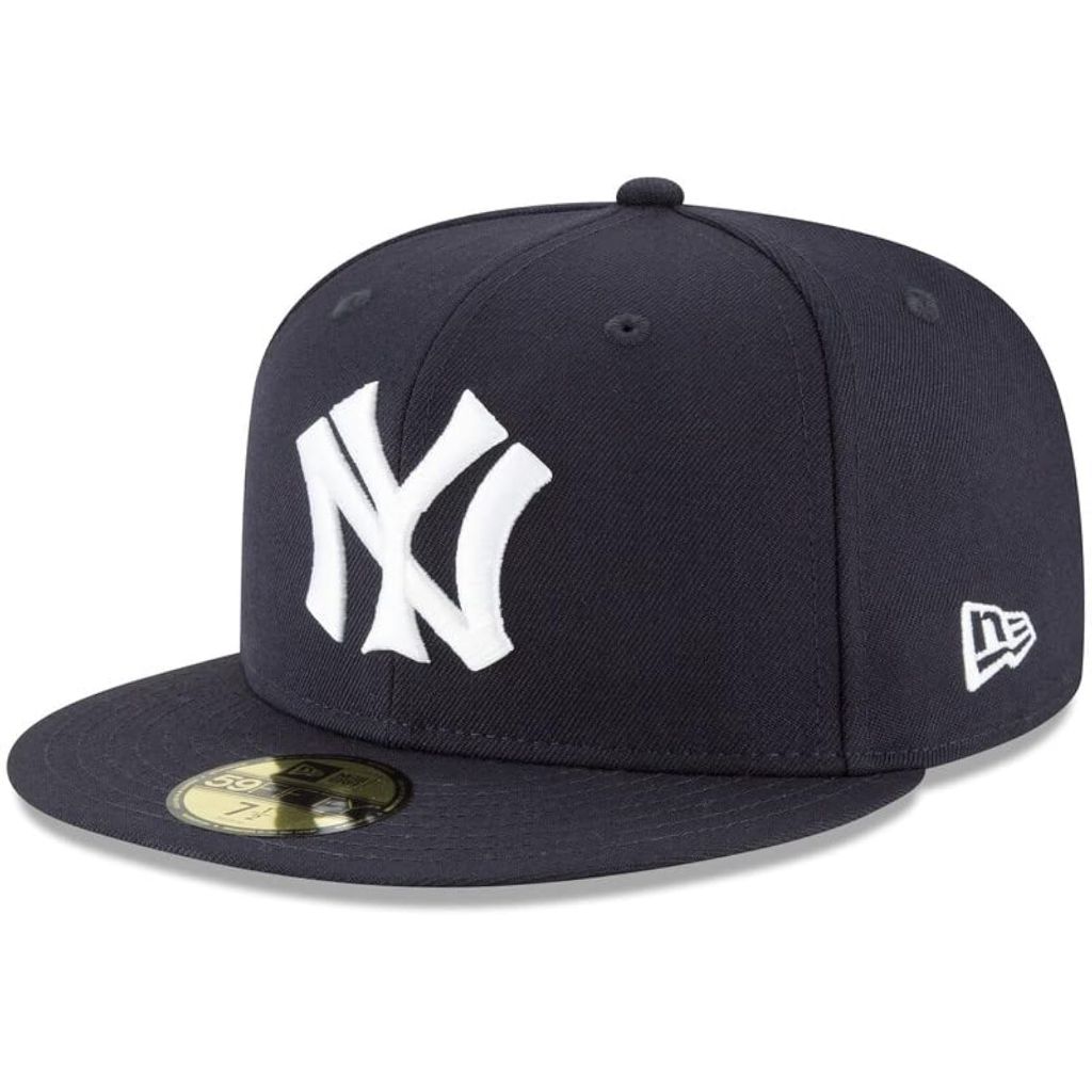 New Era MLB 59FIFTY Cooperstown Authentic Collection Fitted On Field Game Cap Hat (7 5/8, New York Yankees Navy Cooperstown)