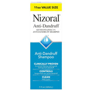 Nizoral Anti-Dandruff Shampoo Value Size, Fresh, | 11 fluid ounces