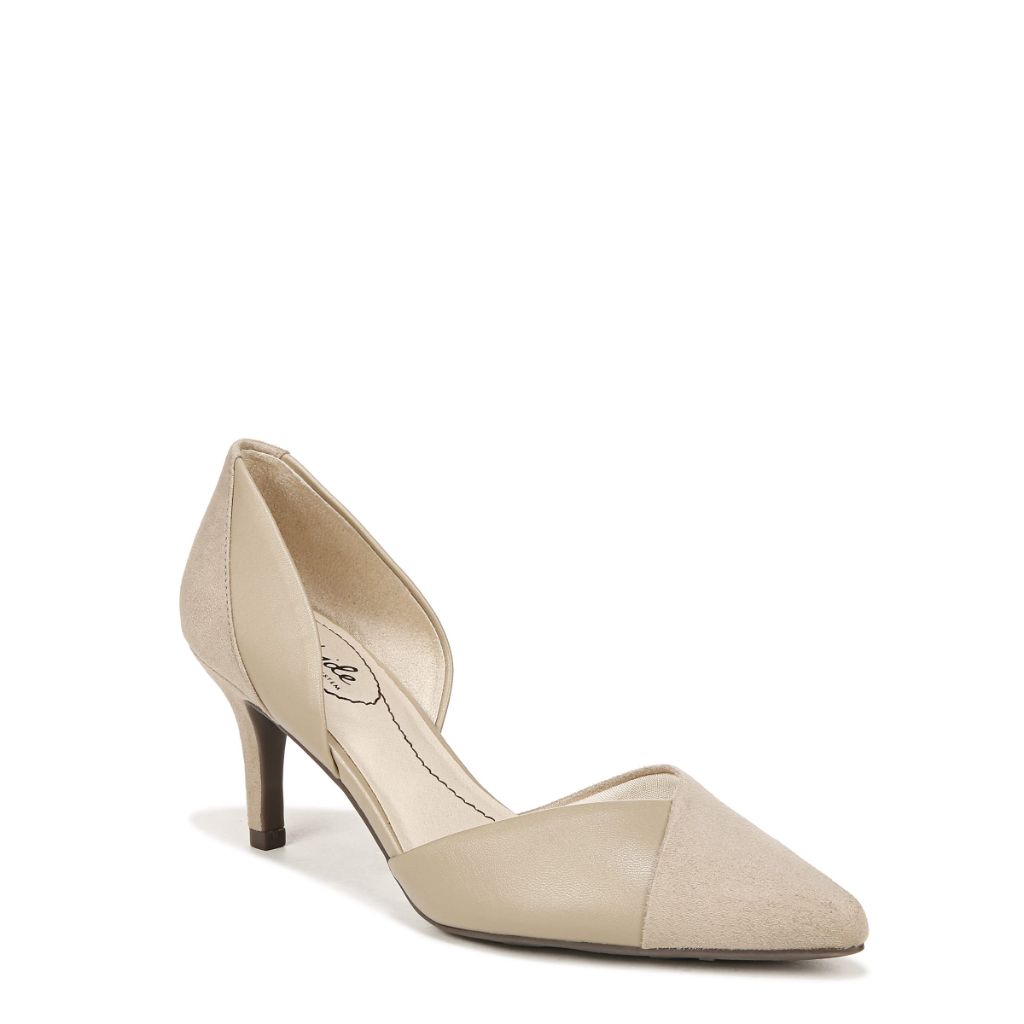 LifeStride Women's Sunset D'Orsay Pumps - Dover Beige, Size 9.5