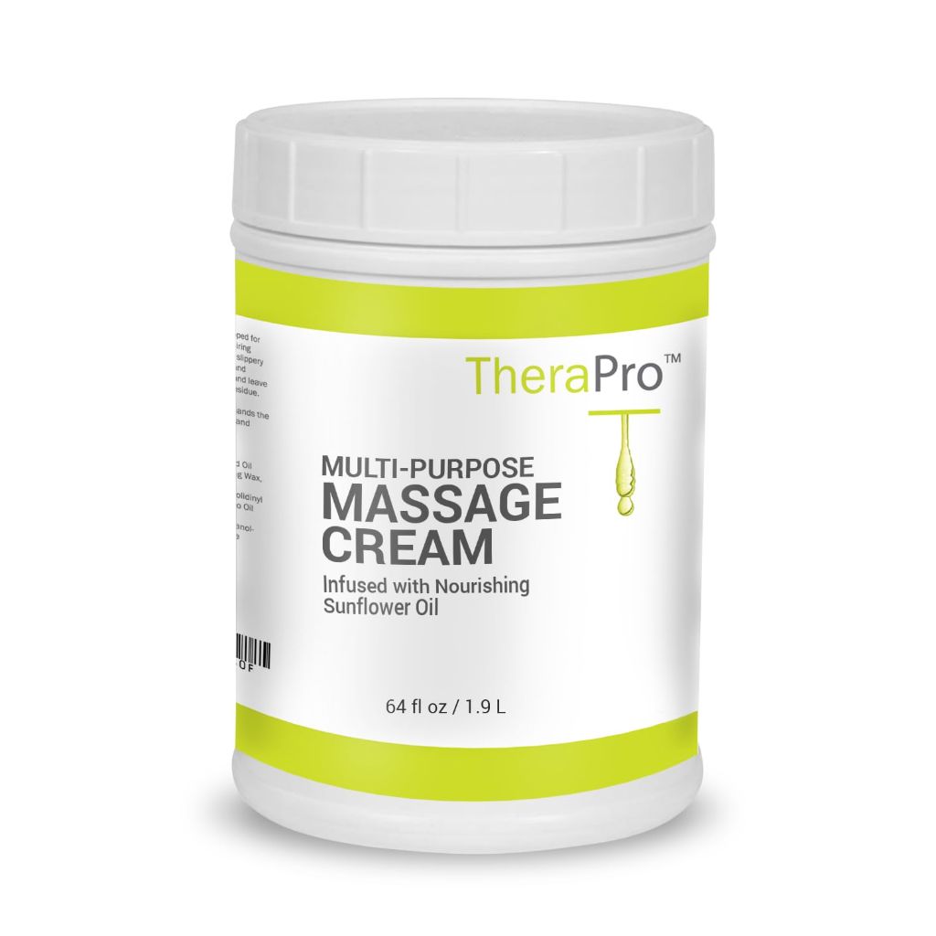 Multi-Purpose Massage Cream by TheraPro - 1/2 Gallon