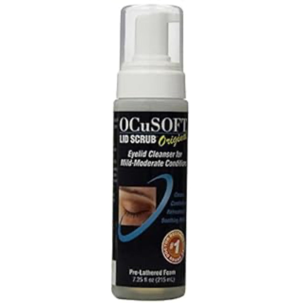 OCuSOFT Lid Scrub Eyelid Cleansing Foam  7.25 Oz.