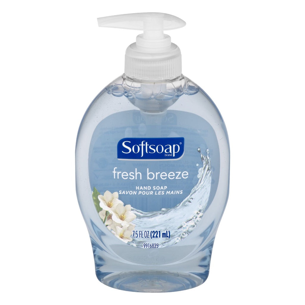 Softsoap Liquid Hand Soap  Kitchen and Bathroom Hand Soap  Fresh Breeze  7.5 Fluid Ounce