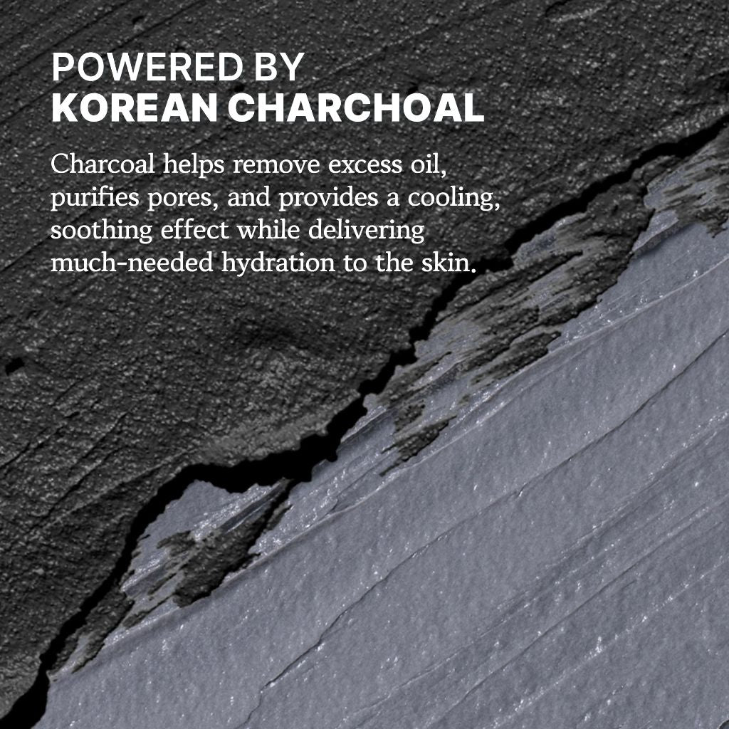 HEEDA All-In-One Double Cleansing Duo, Charcoal Ceramide Cleansing Balm & Hyaluronic Acid Foam Cleanser for Deep Purifying