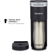 Keurig K-Mini Single Serve K-Cup Pod Coffee Maker, 6 to 12oz Brew size, Black