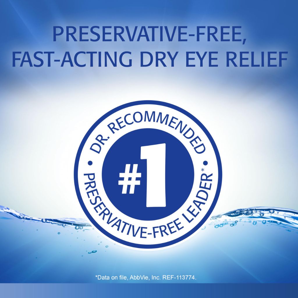 Refresh Classic Lubricant Eye Drops, 0.01 fl. oz.  Single-Use Containers - 30ct